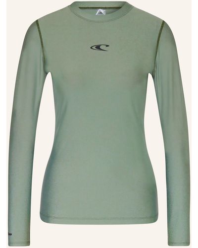 O'neill Sportswear UV-Shirt ESSENTIALS BIDART mit UV-Schutz 50+ - Grün