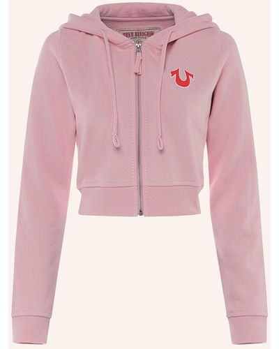 True Religion Hoodie TRUE BADDIEHOODIE BIG T - Pink