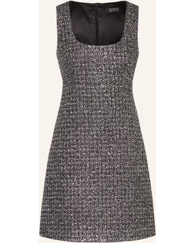 Sly010 Tweed-Kleid BRIAR - Grau