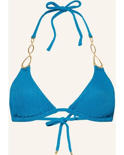 PQ Swim Triangel-Bikini-Top TURQUOISE - Blau