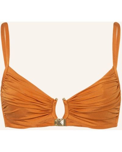 Maryan Mehlhorn Bügel-Bikini-Top ELEVATION - Orange