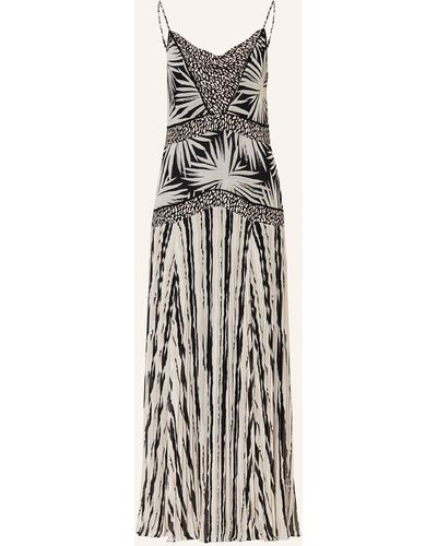 Diane von Furstenberg Kleid LISSIE mit Plissees - Weiß