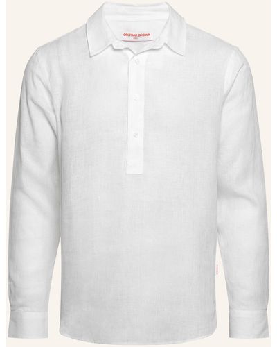 Orlebar Brown Casual-Hemden PERCY - Weiß