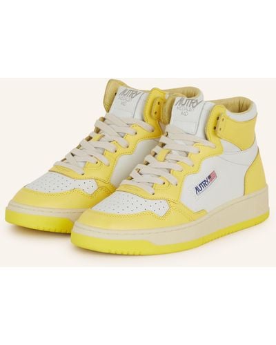 Autry Hightop-Sneaker MEDALIST - Gelb