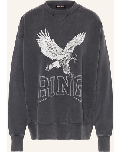 Anine Bing Oversized-Sweatshirt - Grau