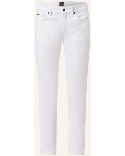 BOSS Jeans DELAWARE Sim Fit - Weiß