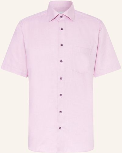 Eterna Kurzarm-Hemd Comfort Fit - Pink
