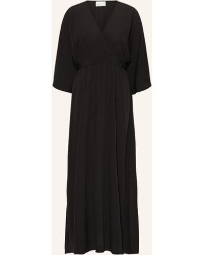 Neo Noir Kleid REVE mit 3/4-Arm - Schwarz