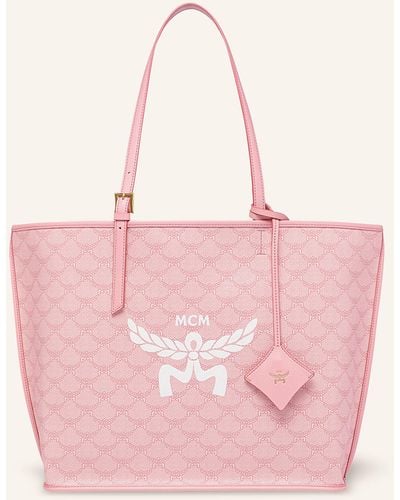 MCM Shopper LAURETOS MEDIUM - Pink