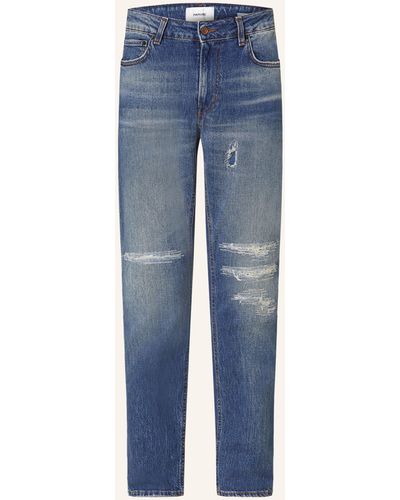 Haikure Destroyed Jeans CLEVELAND Extra Slim Fit - Blau