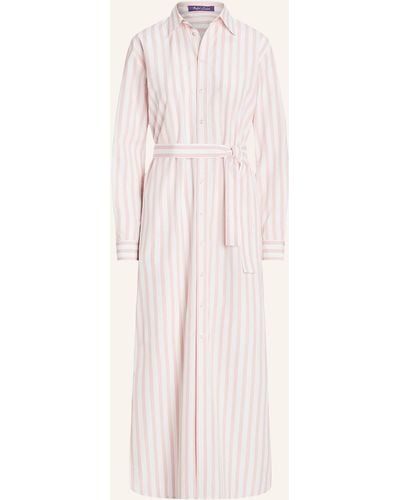 Ralph Lauren Collection Hemdblusenkleid YSABELLA - Pink