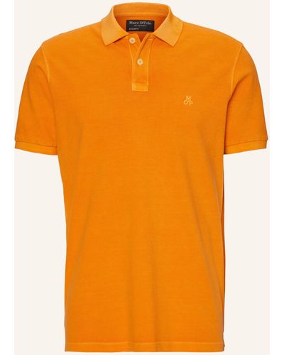 Marc O' Polo Piqué-Poloshirt Regular Fit - Orange