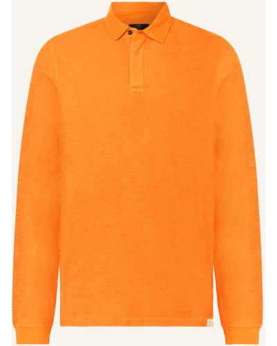 Fynch-Hatton Strick-Poloshirt - Orange