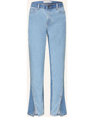 Y.A.S Straight Jeans - Blau