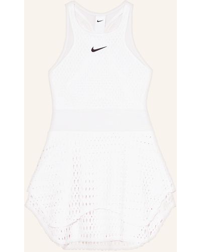 Nike Tenniskleid COURT DRI-FIT SLAM - Natur