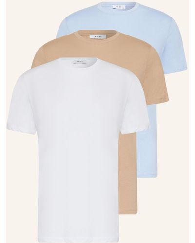 Reiss 3er-Pack T-Shirts BLESS - Weiß