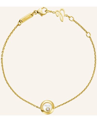 Chopard Armband HAPPY DIAMONDS ICONS Armband aus 18 Karat Gelbgold und Diamanten - Mettallic