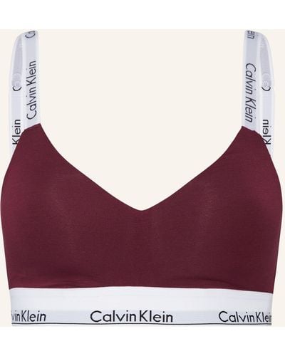 Calvin Klein Bustier MODERN COTTON - Lila