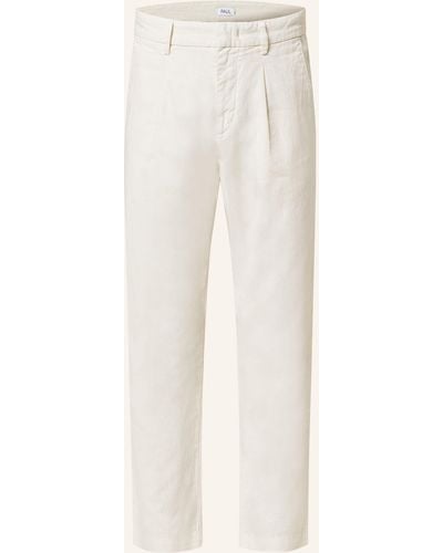 Paul Smith Chino Tapered Fit mit Leinen - Natur