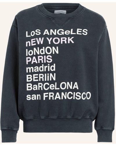 Anine Bing Oversized-Sweatshirt CITY LOVE - Mehrfarbig