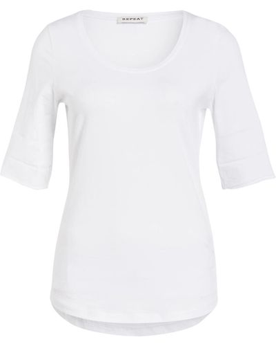 Repeat Cashmere T-Shirt - Weiß