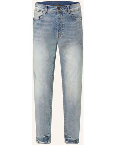Goldgarn Jeans RHEINAU Relaxed Cropped Fit - Blau