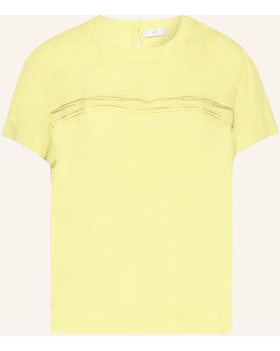 Riani Blusenshirt mit Seide - Gelb