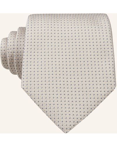 BOSS Krawatte - Weiß