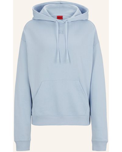 HUGO Sweatshirt DELFINIA Regular Fit - Blau