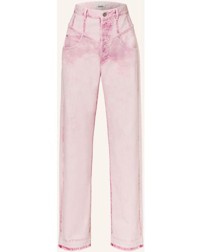 Isabel Marant Straight Jeans NOEMIE - Pink