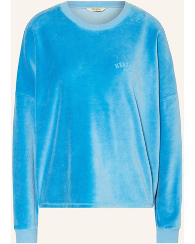 Herrlicher Sweatshirt SMILA - Blau
