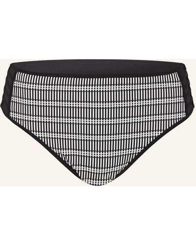 LIDEA® High-Waist-Bikini-Hose MONOCHROME FLOW - Grau
