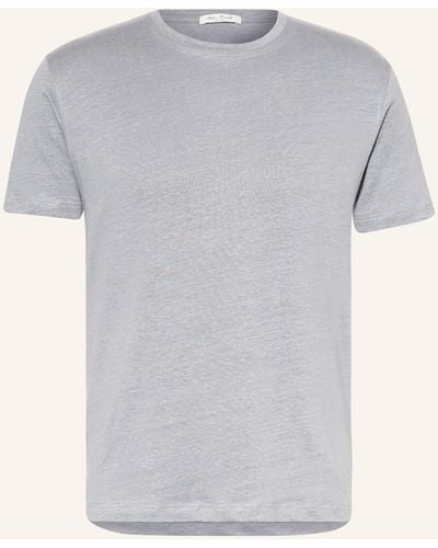 STEFAN BRANDT T-Shirt aus Leinen - Grau