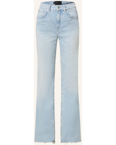 DRYKORN Flared Jeans FAR - Blau