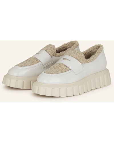 Voile Blanche Plateau-Loafer GRENELLE - Natur