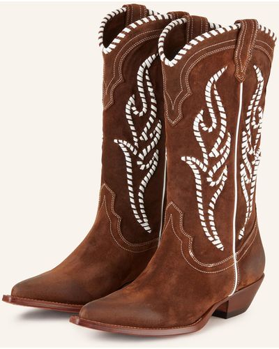 Sonora Boots Cowboy Boots SANTA FE TWIST - Braun