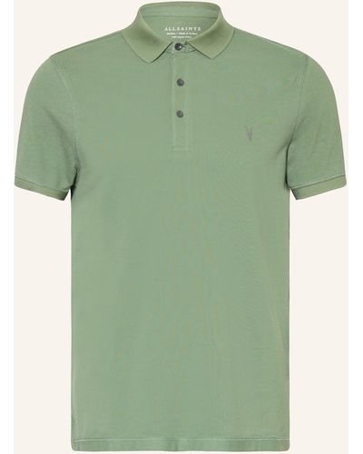 AllSaints Piqué-Poloshirt REFORM - Grün