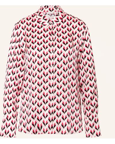 S.oliver Hemdbluse aus Satin - Pink