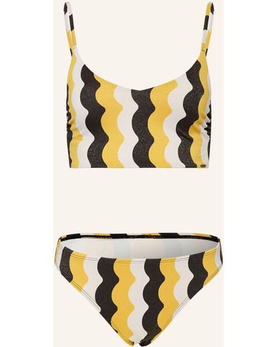 O'neill Sportswear Bustier-Bikini BEACH VINTAGE MIDLES RITA mit Glitzergarn - Weiß