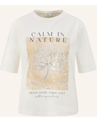 S.oliver T-Shirt - Natur