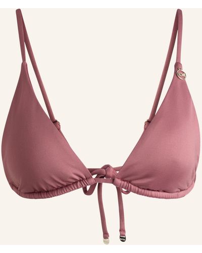 BOSS Bikini-Oberteil BELLA TRIANGLE - Pink