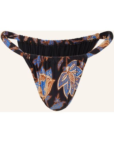 Seafolly Brazilian-Bikini-Hose SILK ROAD - Schwarz