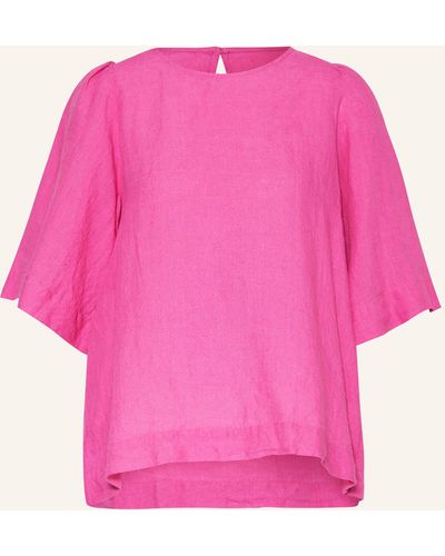 Seidensticker Blusenshirt aus Leinen - Pink