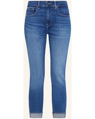 7 For All Mankind Jeans RELAXED SKINNY Boyfriend fit - Blau