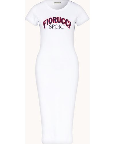 Fiorucci Jerseykleid - Weiß