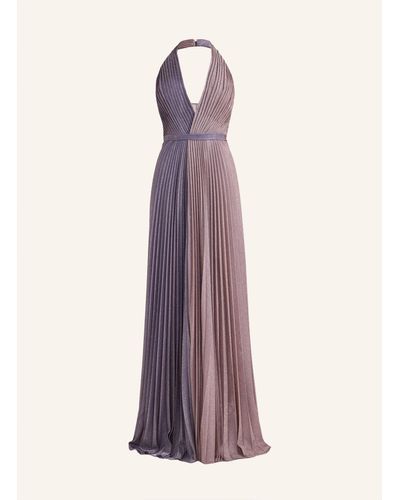 Unique Kleid DOUBLE ELEGANCE DRESS - Lila