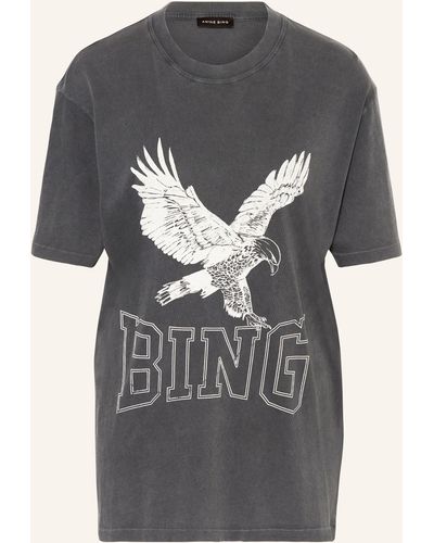 Anine Bing Oversized-Shirt - Grau