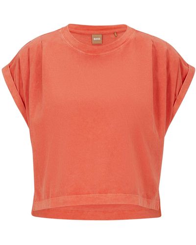 BOSS by HUGO BOSS T-Shirt und Polos für Damen | Online-Schlussverkauf – Bis  zu 33% Rabatt | Lyst - Seite 6