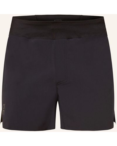 On Shoes 2-in-1-Laufshorts - Blau