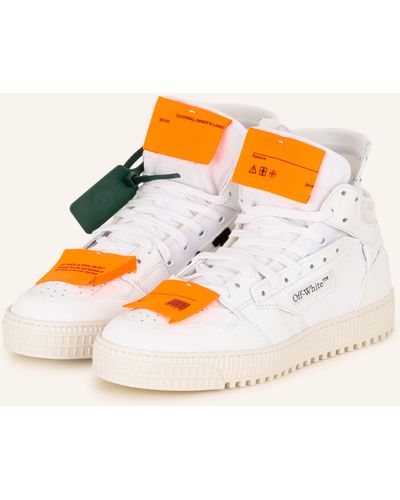 Off-White c/o Virgil Abloh Hightop-Sneaker OFF COURT - Orange